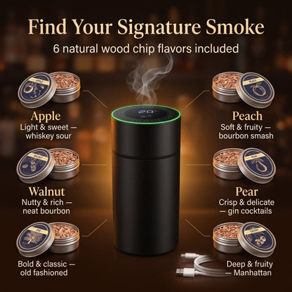 Electric Whiskey Smoker Kit