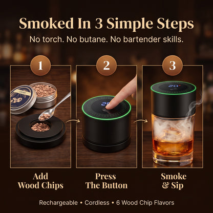 Electric Whiskey Smoker Kit
